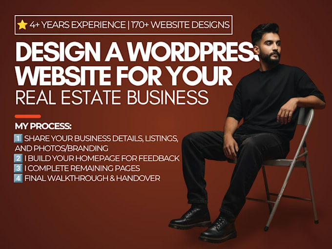 build a real estate agent website with property listings