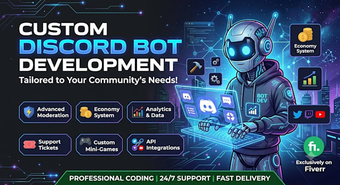 create a custom discord bot for your server