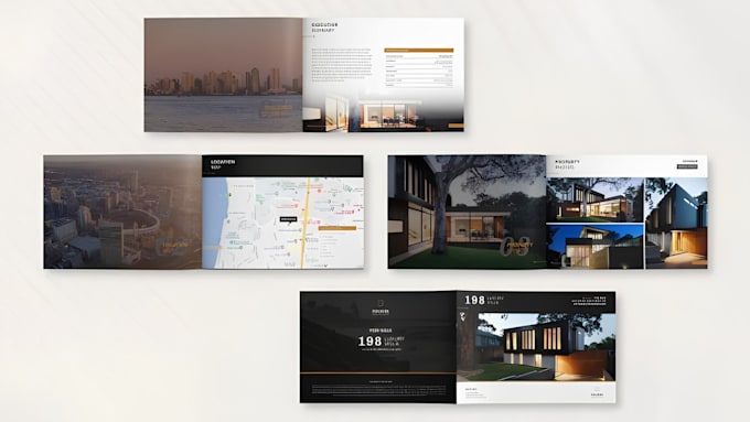 design offering memorandum pitch deck or executive summary