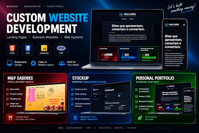 build a responsive website using HTML CSS and javascript