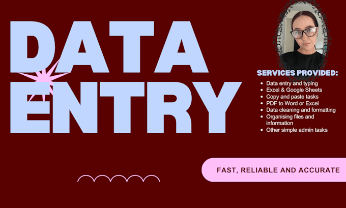 perform accurate and efficient data entry tasks