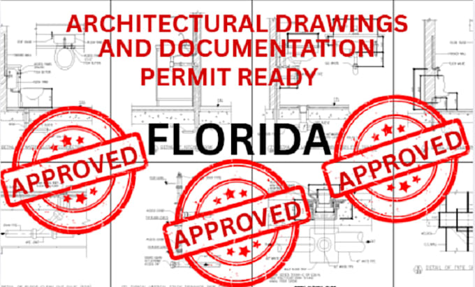 be civil structural architecture stamp for florida city permit
