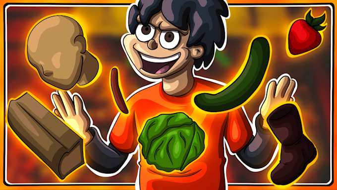 create a cartoon thumbnail for your youtube video
