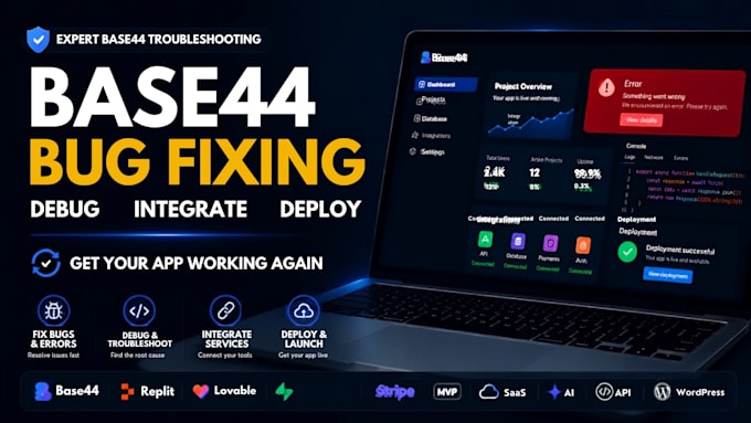base44 base44 expert base44 bug fixing base44 deployment base44 debugging