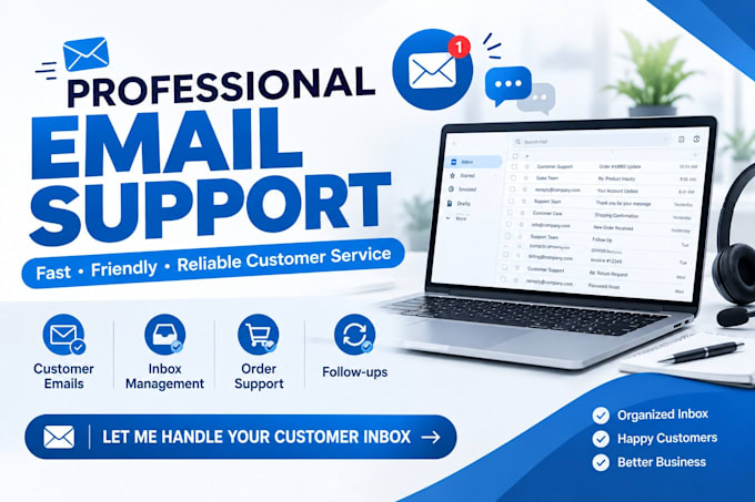 provide professional email customer support