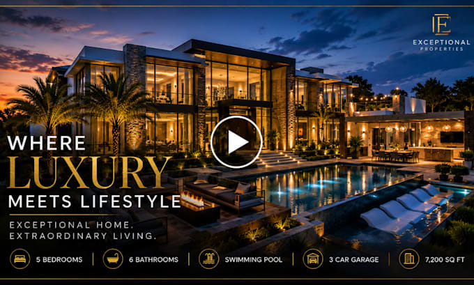 create, edit cinematic ai real estate video from your property photo