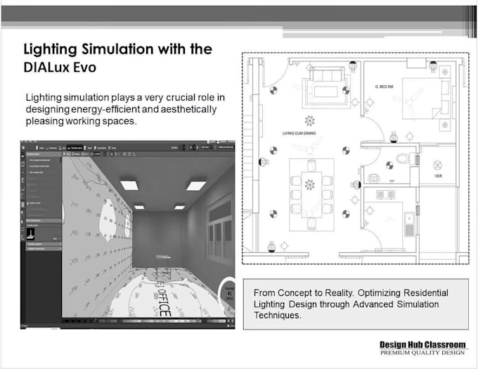 do dialux evo lighting design and lux calculation