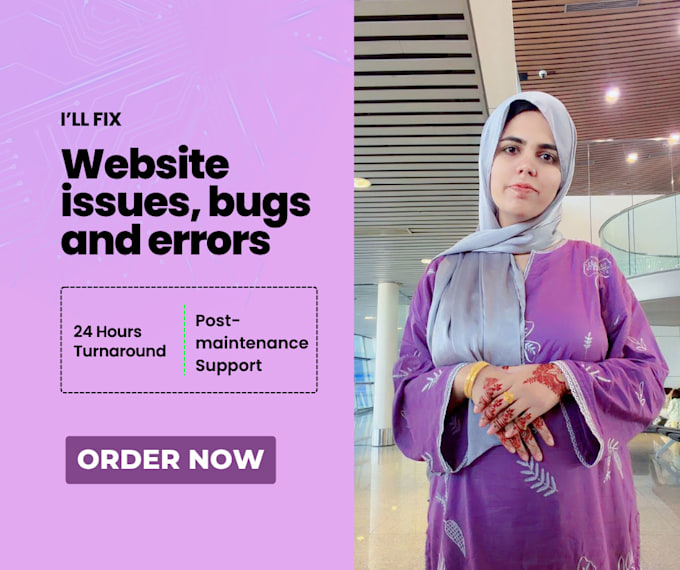 fix website issues, bugs, and errors in 24 hours