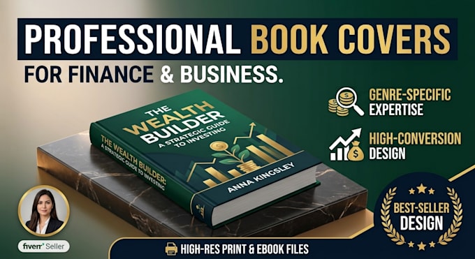 design an eye catching book cover and title
