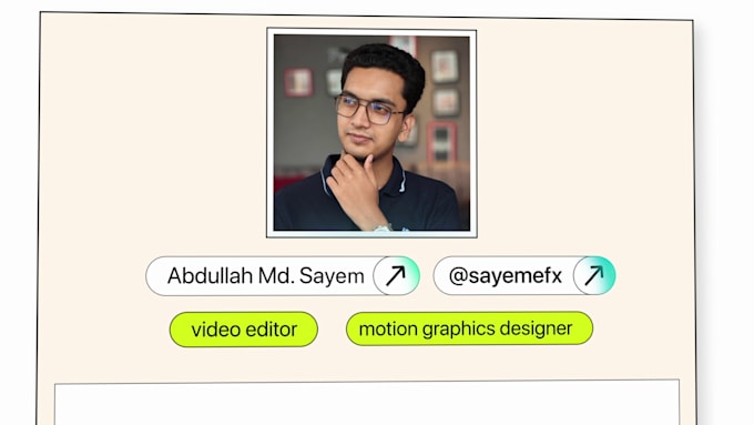 create custom video edits and motion graphics for your brand