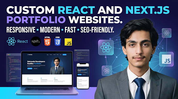 create a portfolio website for you