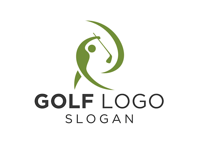 design a modern golf logo
