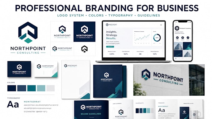 create a professional brand identity