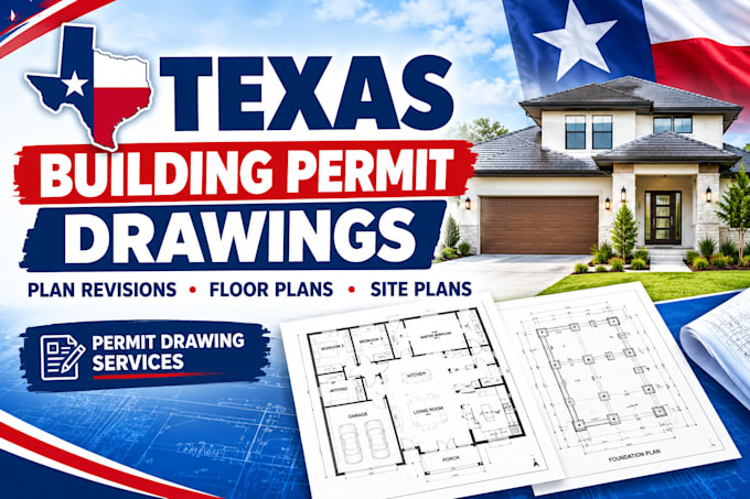 texas building permit drawings and plan revisions