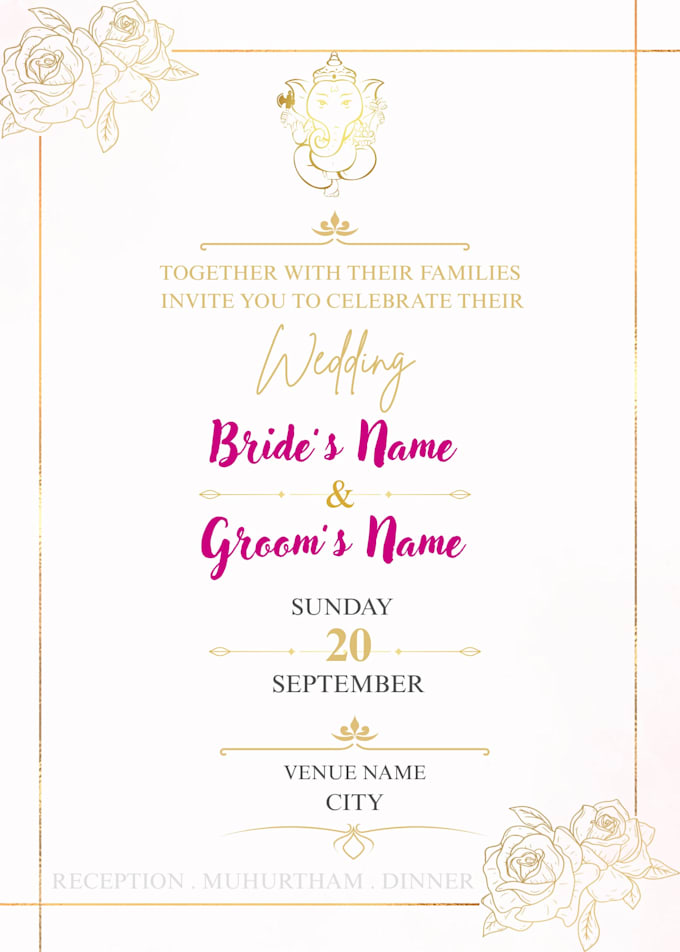design beautiful wedding invitations in canva