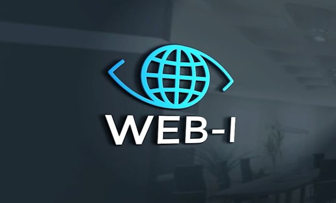 design modern web, technology, internet, and 3d company logo