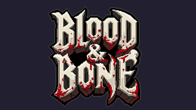design a unique custom pixel art logo for game or brand