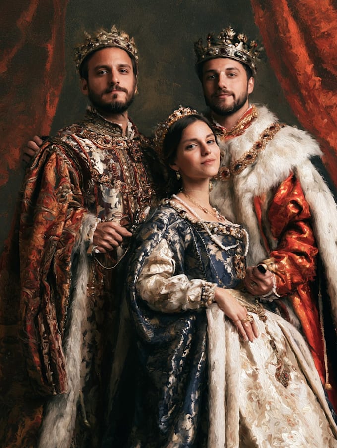 paint a family or couple portrait
