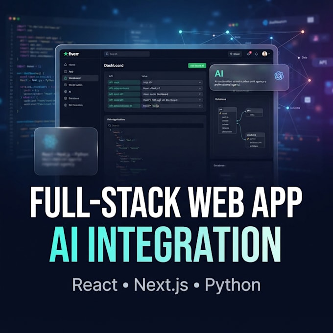 build a full stack web app with ai integration