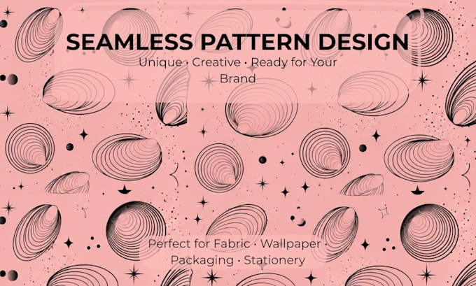 create seamless surface pattern designs for fabric and products