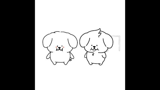make 2d cute character animation for social media