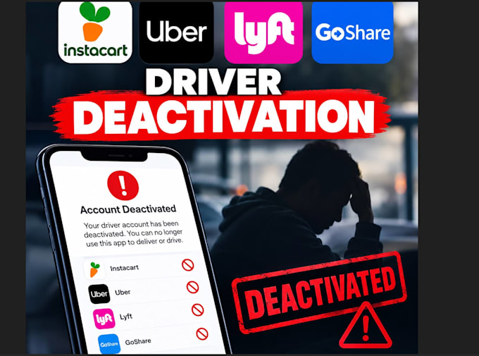 uber, amazon flex reactivation, spark reactivation and lyft