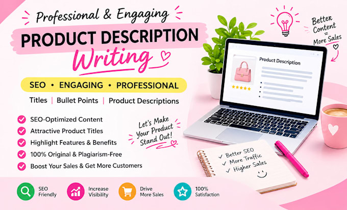 write SEO product descriptions that sell