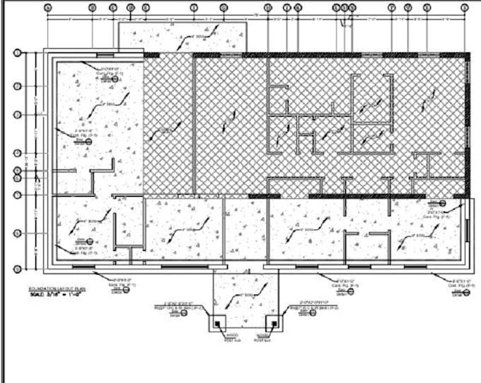 design timber or wood structure, framing and trusses plan