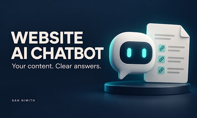 build an ai faq chatbot using your website content