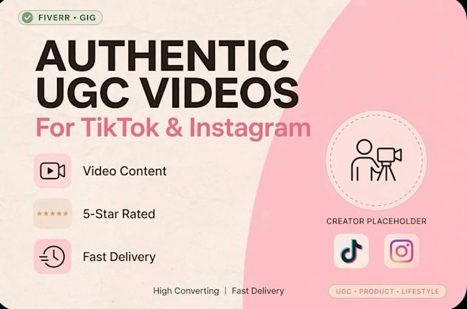 create authenic ugc videos for instagram