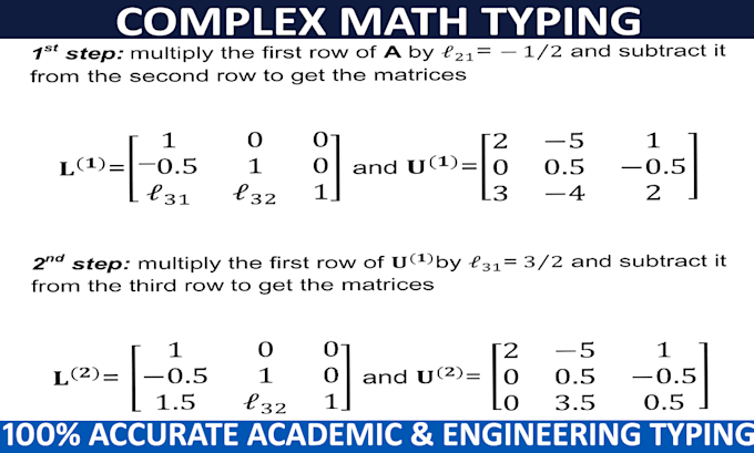 type math, physics, and complex equations in word