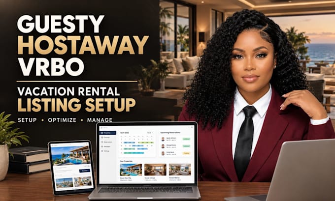 setup vrbo, hostaway, guesty vacation rental listing booking system