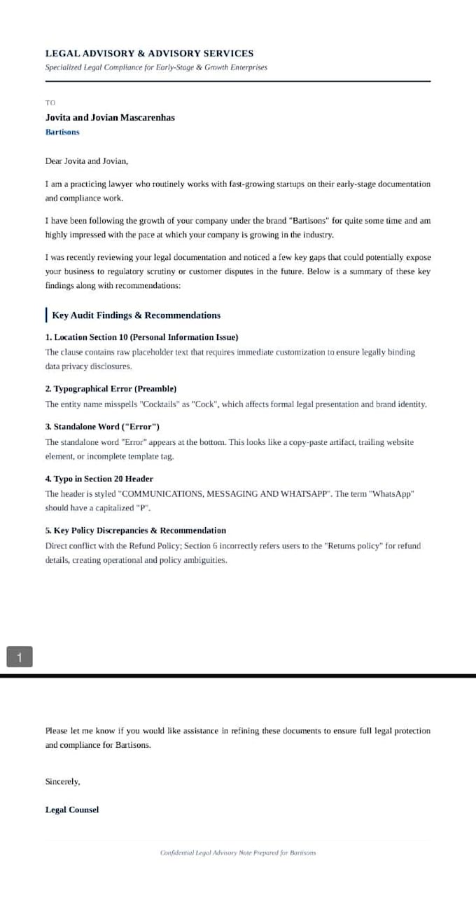 create custom ndas and confidentiality agreements