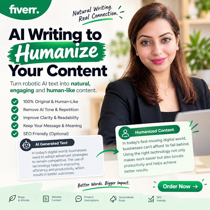humanize ai content, essay or article