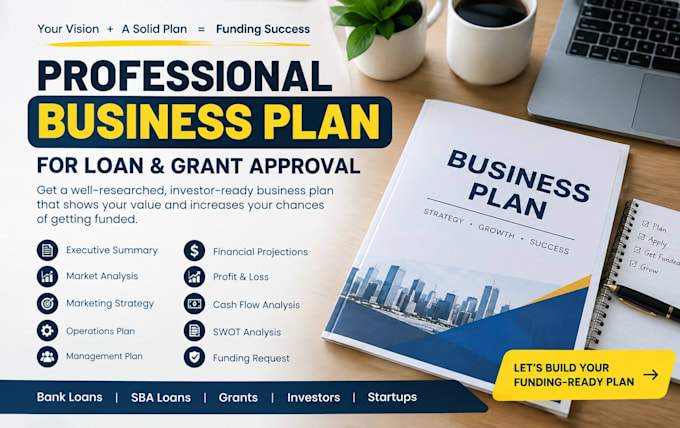 create a business plan for loan and grant approval