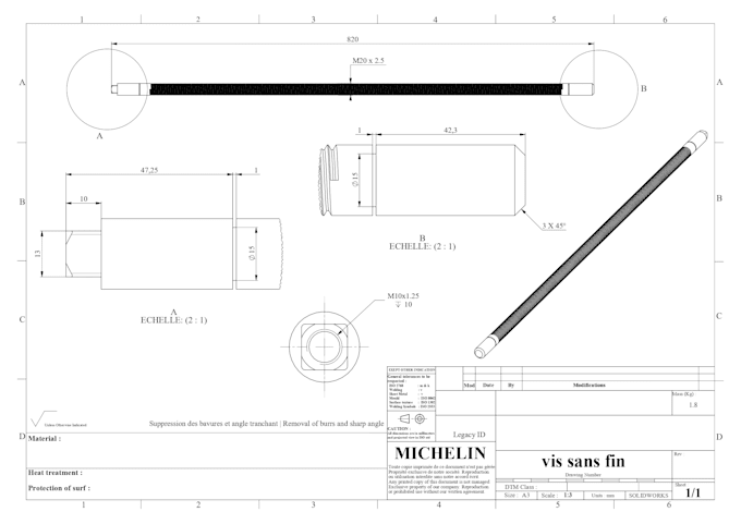turn your sketch into a professional technical drawing