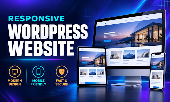 design or redesign a responsive wordpress website
