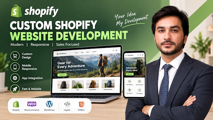 build, redesign or fix your shopify store for more sales