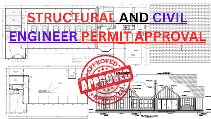 provide structural engineer drawings permit stamp for north carolina