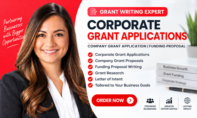 write corporate grant applications company grant application funding proposal