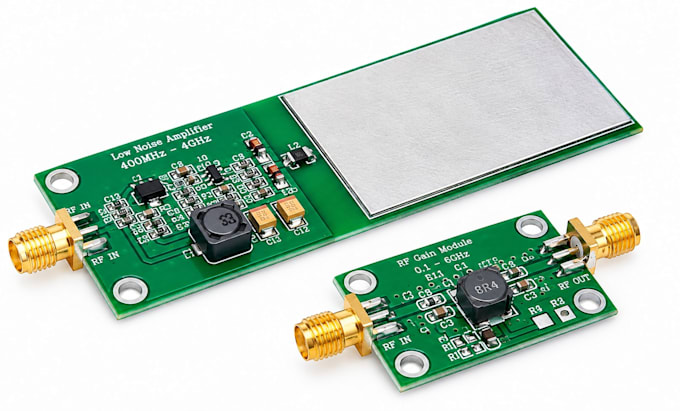 design rf pcb antenna impedance matching 50 ohm microstrip wireless rf layout rf