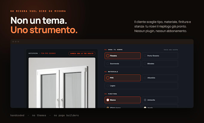 build a premium animated website with a custom tool