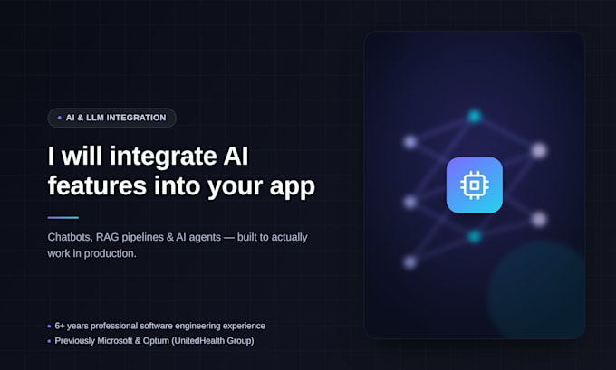 integrate ai or llm features into your app