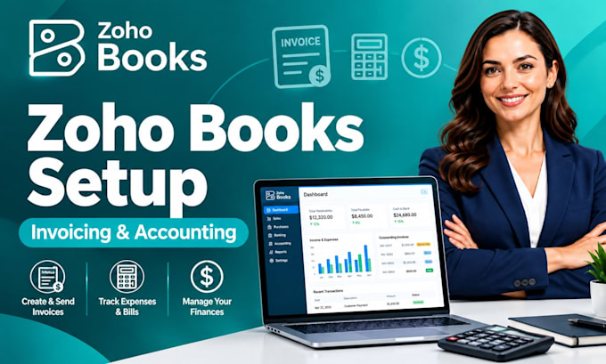 setup zoho books for invoicing and accounting automation