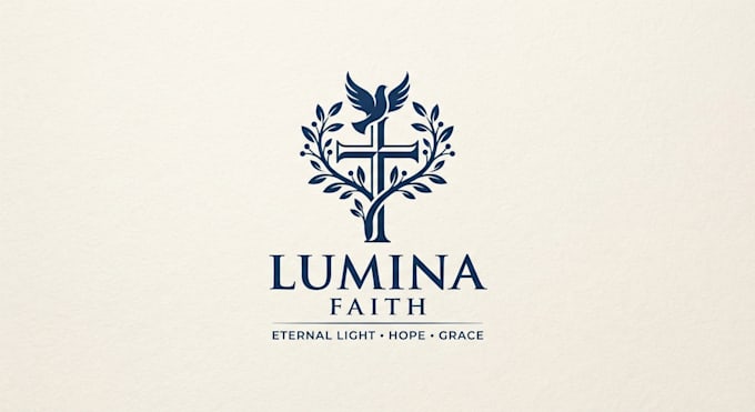 design a elegant christian logo for your brand