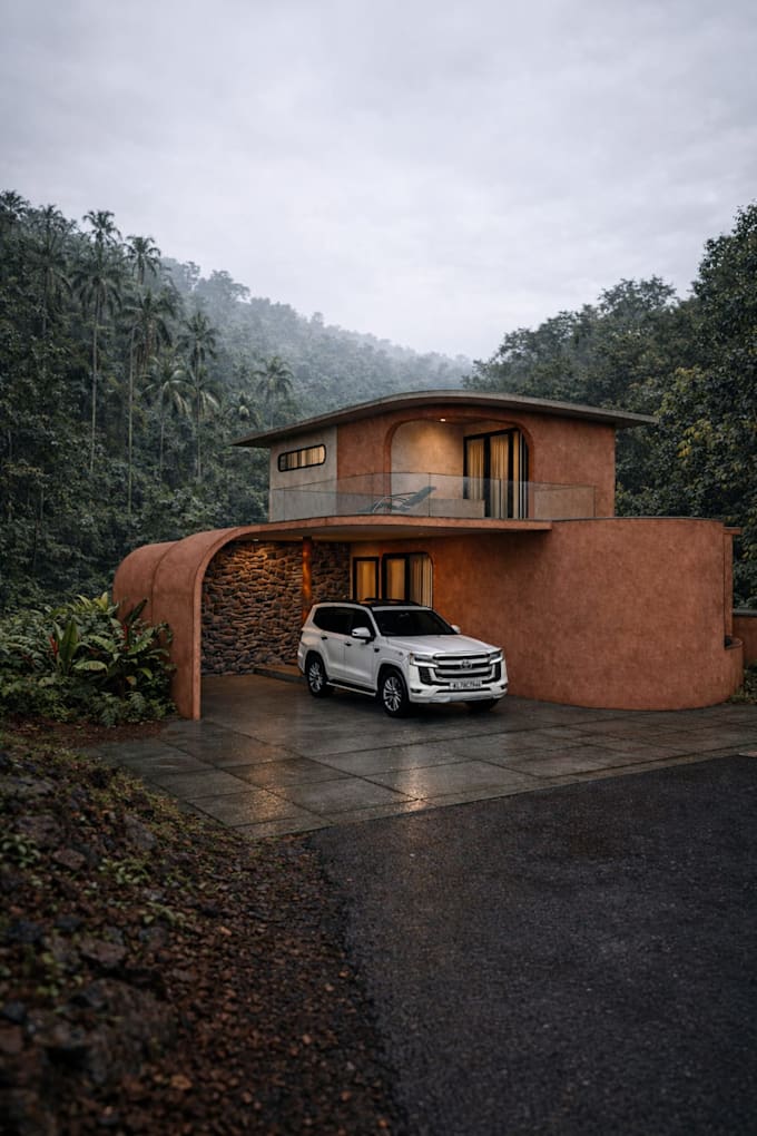 create 3d rendering , exterior , interiors , residence , villas , commercials