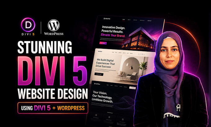 do divi 5 wordpress website development, redesign revamp blog