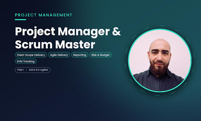 be your scrum master and agile project manager