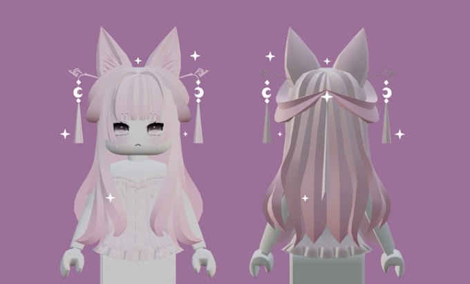 create custom 3d ugc hair for roblox