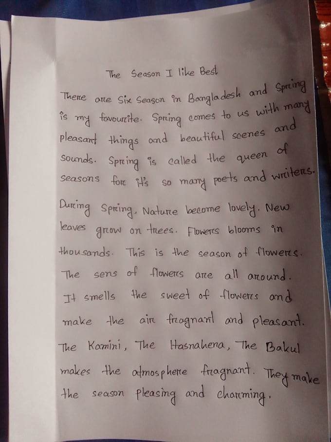 write anything with my beautiful handwriting